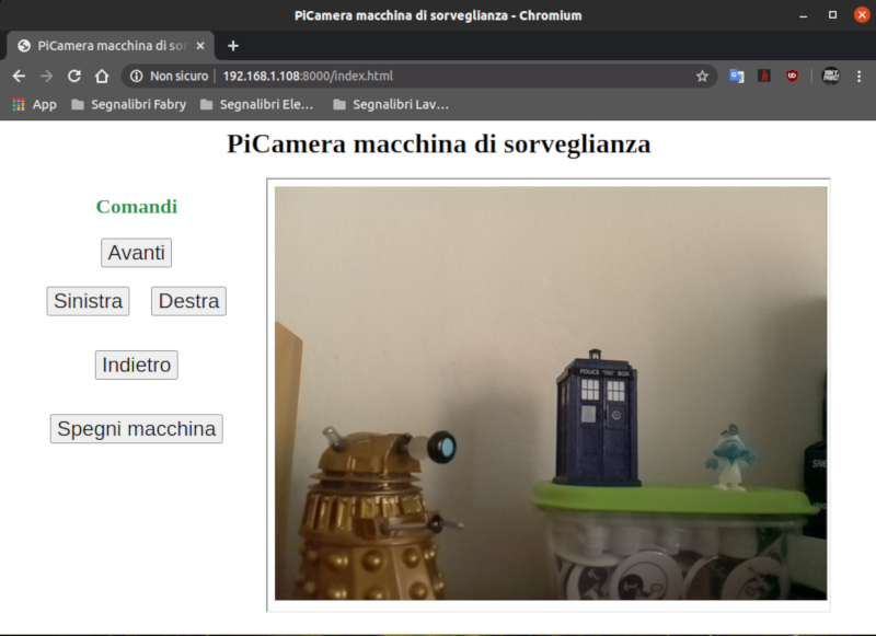 robot risultato